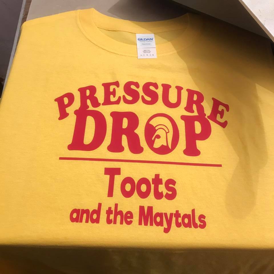 Pressure Drop - Toots Yellow T-shirt and Red